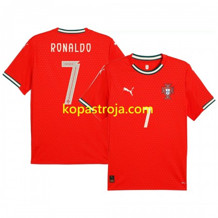 Billiga Fotbollströjor Portugal RONALDO 7 Hemma tröja 2025 Kortärmad